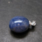 Gem Blue Sapphire Corundum Crystal Silver Pendant From Sri Lanka - 15.90 Carats