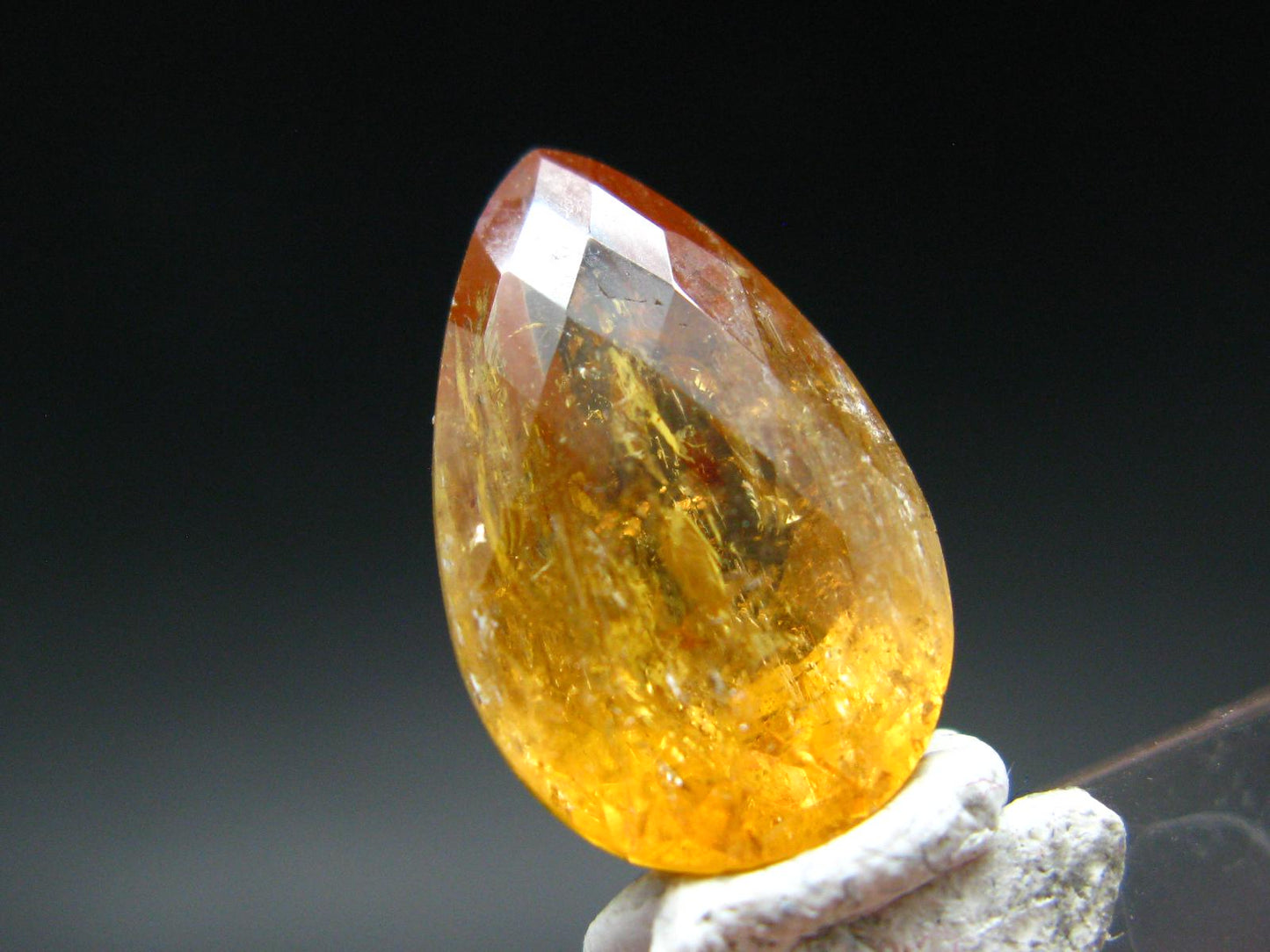 Gem Imperial Topaz Cut Stone From Brazil - 10.15 Carats