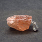 Romancing the Sunstone!! Raw Sunstone Silver Pendant From Tanzania - 1.0"