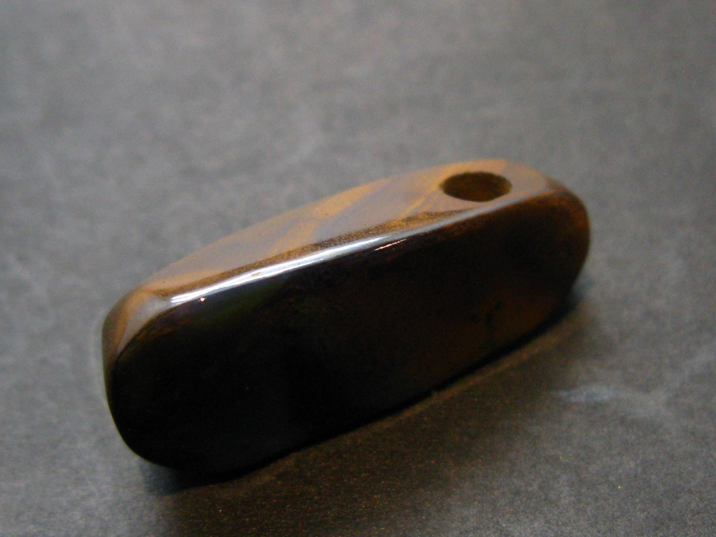 Stunning Rare Boulder Opal Metal Free Pendant from Australia - 1.0" - 3.54 Grams