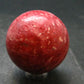 Rare Red Thulite Sphere Ball From Norway - 1.6" - 111.27 Grams