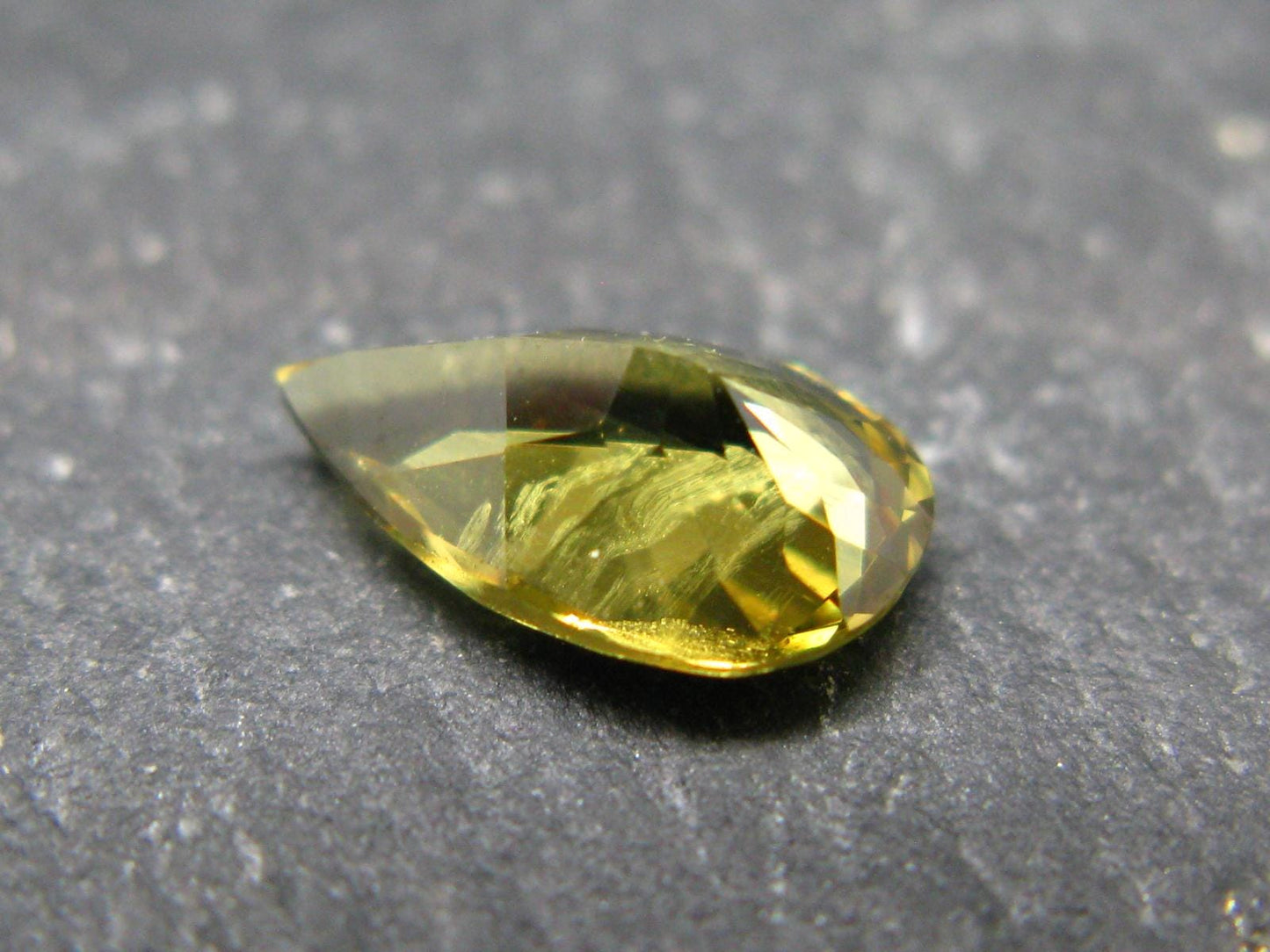 Green Chrysoberyl Cut Gem From Brazil - 1.72 Carats