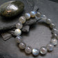 Labradorite Genuine Bracelet ~ 7.5 Inches ~ 12mm Round Beads