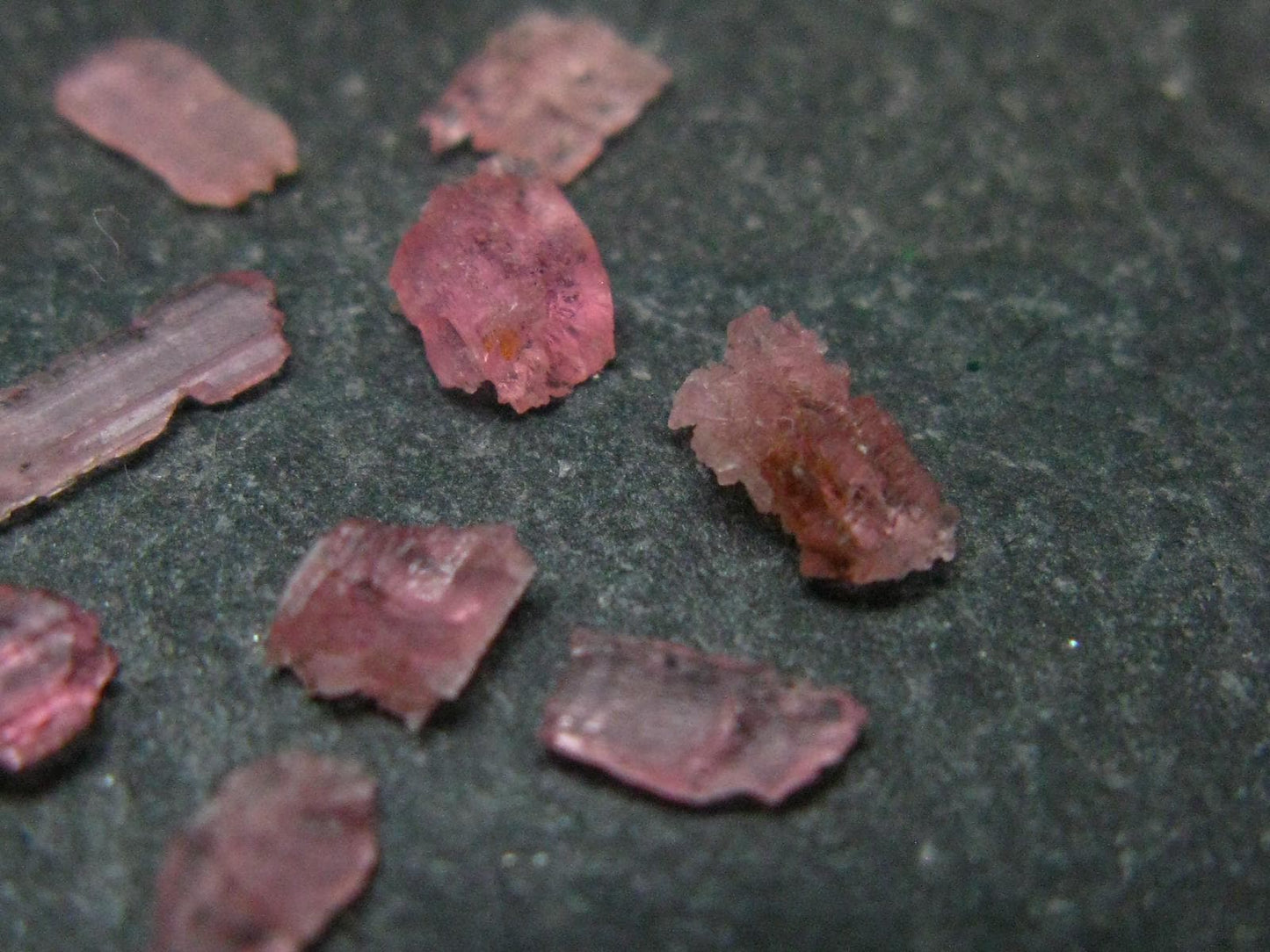 Lot of 10 Rare Gem Vayrynenite Crystals From Pakistan - 1.19 Carats