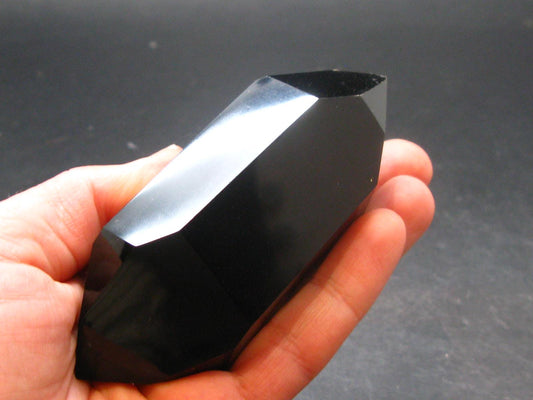 Black Obsidian Polished Stone From Mexico - 3.5"