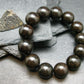Meteorite Chondrite Genuine Bracelet ~ 7 Inches ~ 16mm Round Beads
