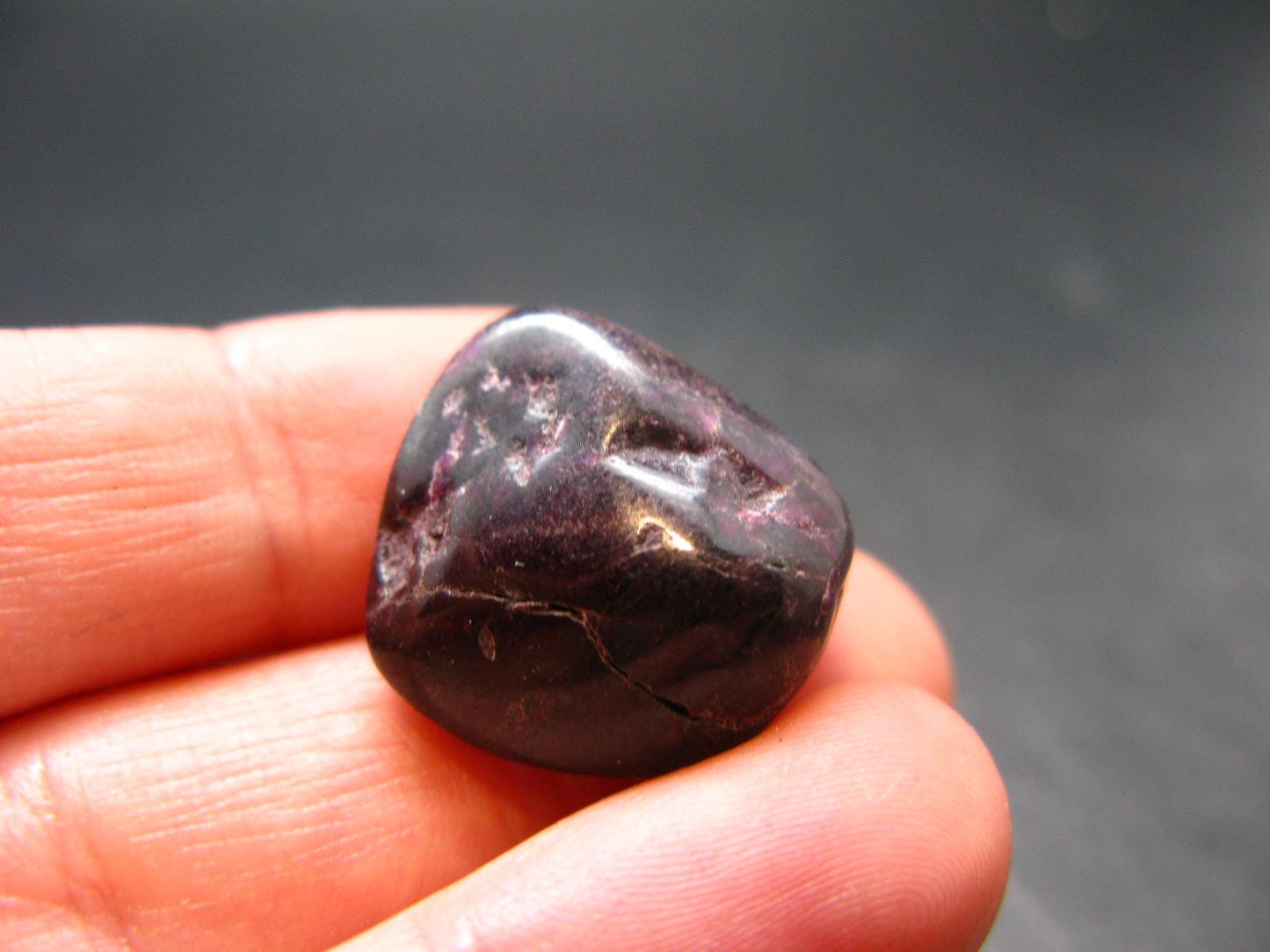 Purple Sugilite Tumbled Piece From South Africa - 0.7" - 5.76 Grams