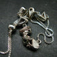 Meteorite Sterling Silver Bracelet - 7.87 Grams - Size Adjustable