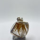 Golden Needle Crystal Pendant in Sterling Silver – Natural Rutilated Gemstone