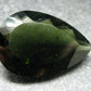 Moldavite Tektite Gem Cut Facetted Stone from Czech Republic - 20.50 Carats - 26x17mm