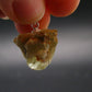 Rare Titanite Sphene Crystal Silver Pendant From Tanzania - 0.9" - 3.19 Grams