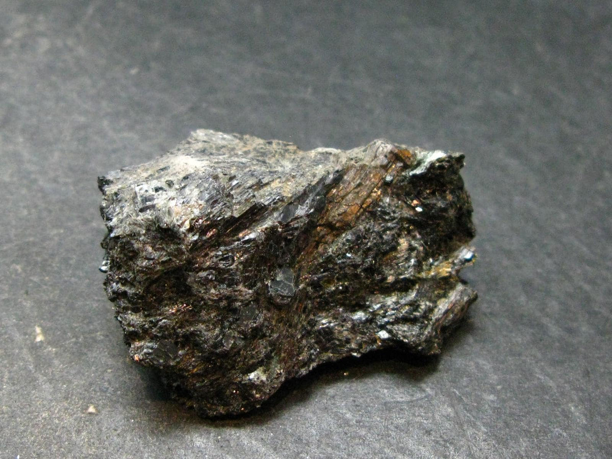 Rare Nuumite Nuummite Raw Piece From Greenland - 25.04 Grams - 1.5"