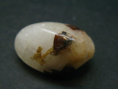 Rare Cryolite Tumbled Stone From Greenland - 0.9" - 7.65 Grams