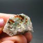 Rare Ajoite in Quartz Crystal from South Africa - 0.8" - 8.39 Grams