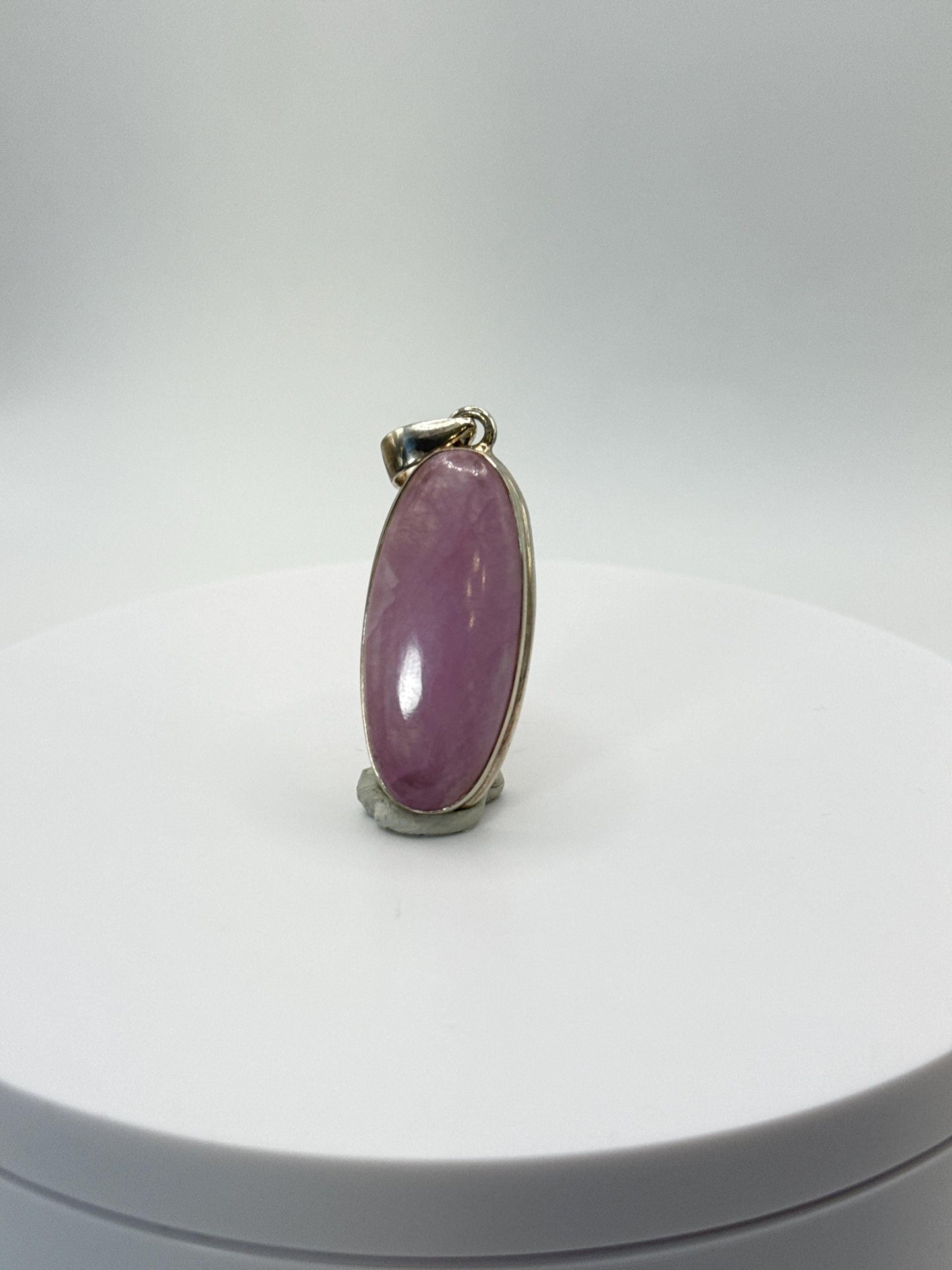 Natural Kunzite Pendant | Pastel Pink Gemstone | Emotional Healing Stone | Heart Chakra Crystal - 9.28 g