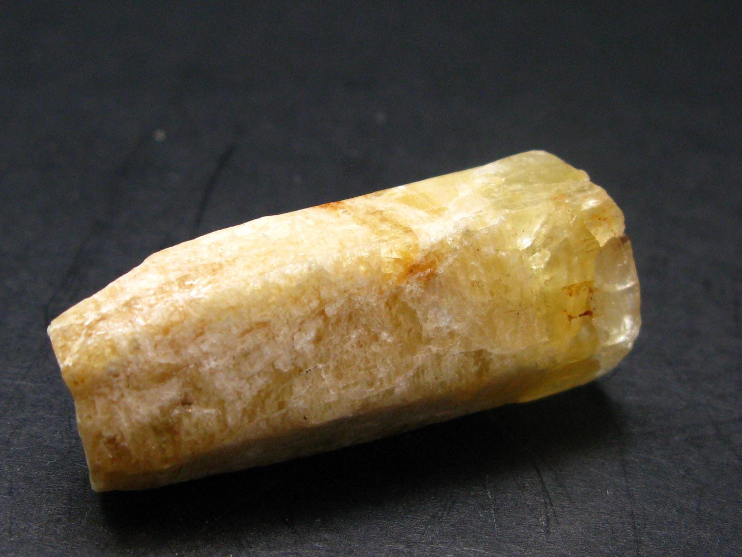 Gem Heliodor Golden Beryl Crystal from Madagascar - 20.17 Grams - 1.6"