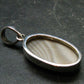 Rare Flint Silver Pendant from Poland - 1.4" - 4.73 Grams