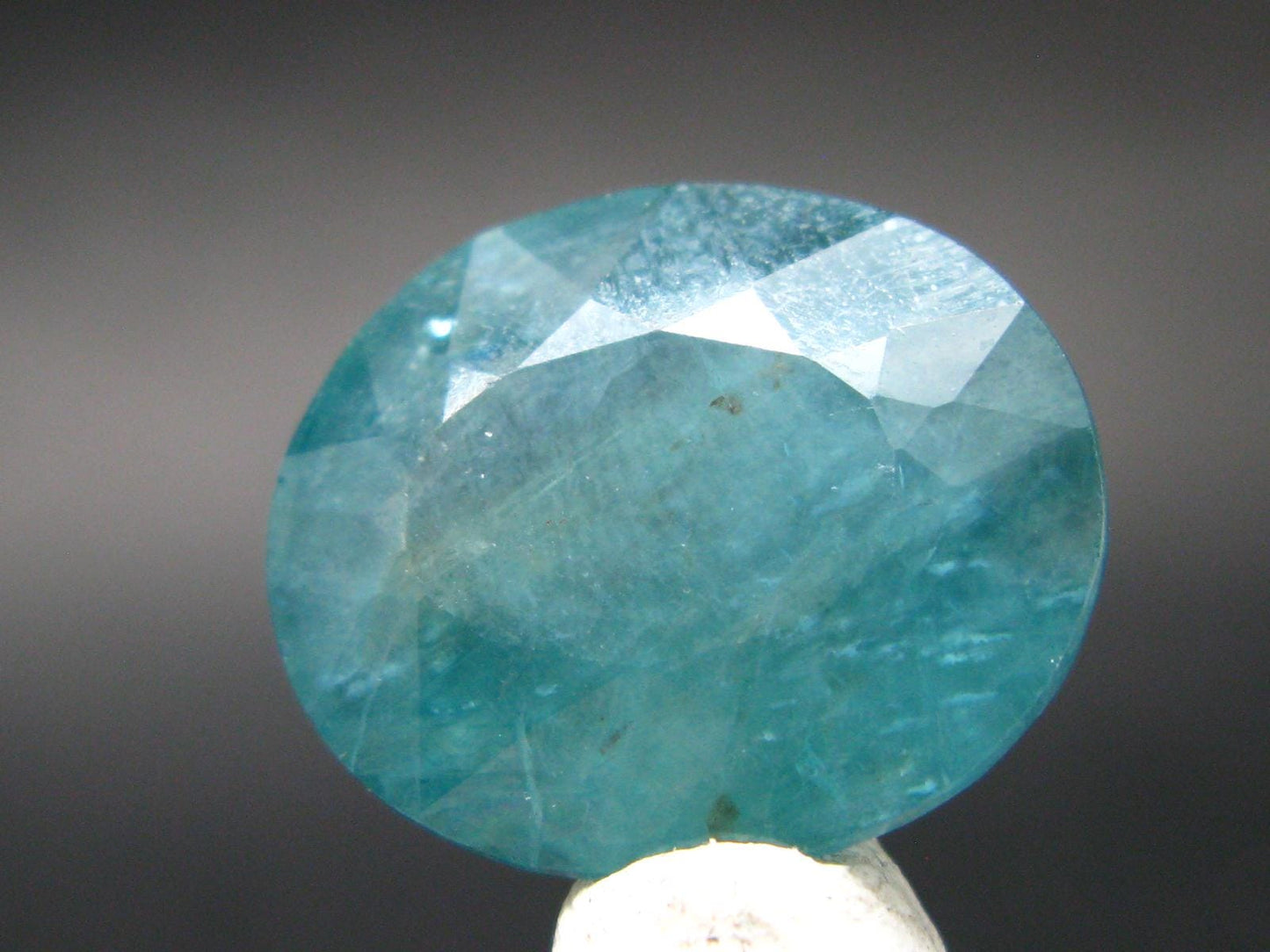 Extremely Rare Grandidierite Cut Stone From Madagascar - 17.36 Carats