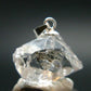 Herkimer Diamond Silver Pendant - 0.7" - 1.90 Grams