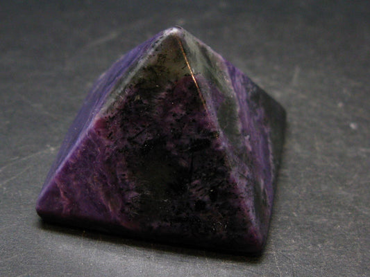 Rare High-Quality Charoite Pyramid From Russia - 1.5" - 48.70 Grams