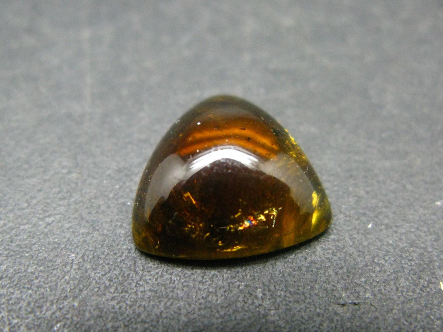 Green Tourmaline Cabochon From Brazil - 6.51 Carats - 12x12mm