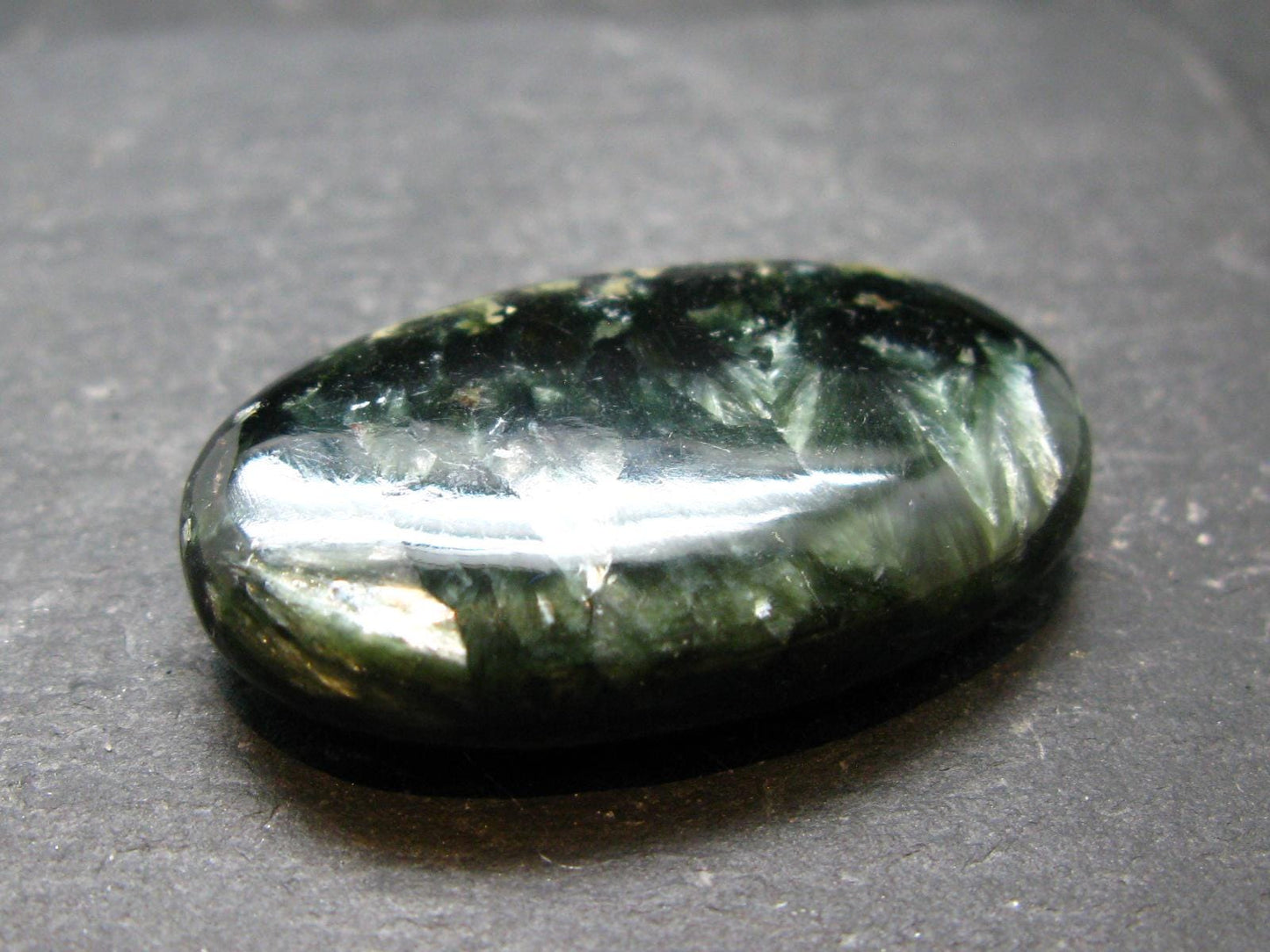 Large Polished Seraphinite Clinochlore Angels Wings Piece From Russia - 1.6" - 17.65 Grams