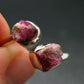 Bixbite Red Emerald Beryl Silver Ring From Utah USA - Size 8 - 2.29 Grams