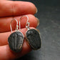 Trilobite Silver Earrings from USA - 1.3" - 4.08 Grams