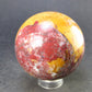 Large Cinnabar Ball Sphere from Spain - 95.6 Grams - 1.6"