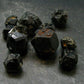lot of 10 Black Melanite Andradite Garnet Crystals From Mali - 45.17 Grams