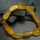 Heliodor Golden Beryl Genuine Bracelet ~ 7 Inches ~ 16mm Facetted Beads