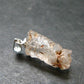 Rare Terminated Gemmy Nirvana (Pink Ice) Quartz Crystal Silver Pendant from the Himalayas - 1.0" - 2.06 Grams