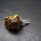 Sphalerite 925 Silver Pendant from Spain - 0.9" - 5.14 Grams