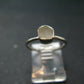 Phenakite Phenacite Crystal Silver Ring From Nigeria - Size 6 - 1.78 Grams