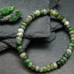 Green Garnet Tsavorite Genuine Bracelet ~ 7 Inches ~ 7mm Rondelle Beads