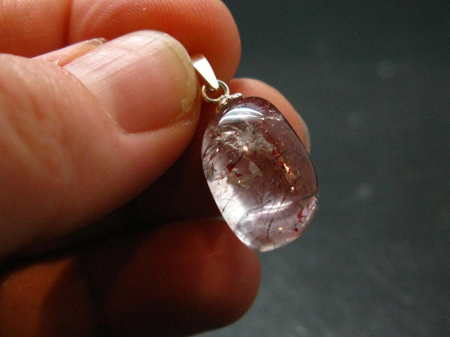 Lepidocrocite Pendant From Brazil - 0.9" - 1.95 Grams
