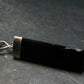 Black Tourmaline Schorl Silver Pendant From Brazil - 2.0" - 9.78 Grams