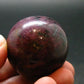 Genuine Ruby Corundum Sphere from India - 1.4" - 96.74 Grams