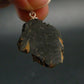 Large Hematite and Rutile Silver Pendant from Brazil - 1.2" - 4.62 Grams
