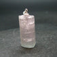 Pink Tourmaline Crystal Pendant - 1.1" - 5.19 Grams