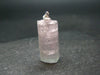 Pink Tourmaline Crystal Pendant - 1.1" - 5.19 Grams
