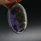 Stunning Natural Gem Ametrine Crystal Silver Pendant From Bolivia - 2.1" - 20.33 Grams