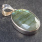 Faceted Labradorite Pendant In 925 Sterling Silver From Madagascar - 1.4'' - 6.9 Grams
