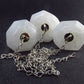 Lot of 3 Natural Quartz Pendulums from Brazil