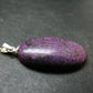 Rare Silver Stichtite Pendant from Australia - 1.4"