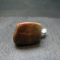 Rare Tumbled Brownish Pink Bustamite Silver Pendant with Attractive Pattern From South Africa - 1.1" - 9.58 Grams