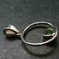 Tsavorite Faceted Green Garnet Sterling Silver Pendant From Tanzania - 2.78 Grams - 1.2"