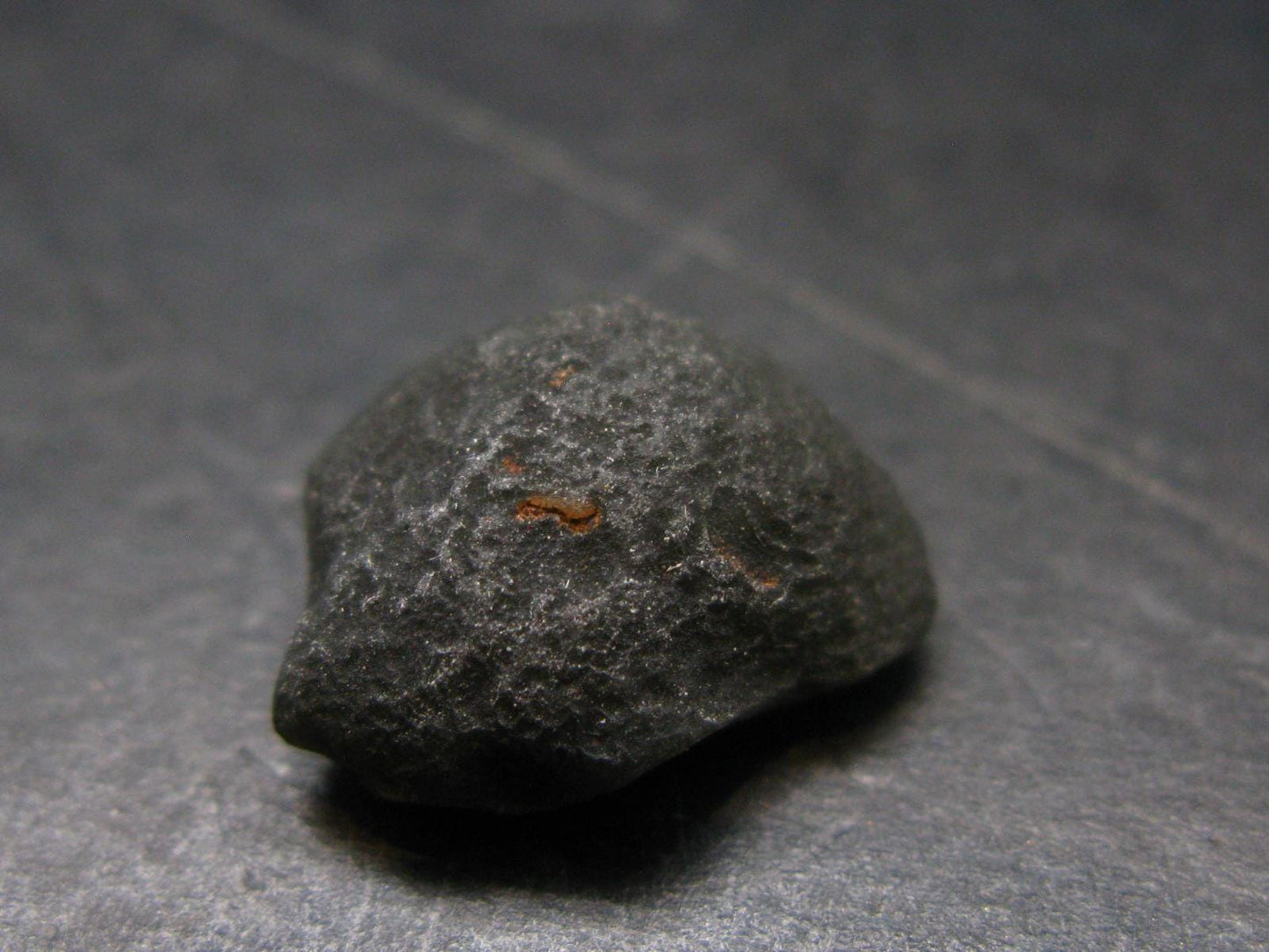 Rare Saffordite Cintamani Stone Pseudotektite Piece from Arizona USA - 7.90 Carats - 0.6"