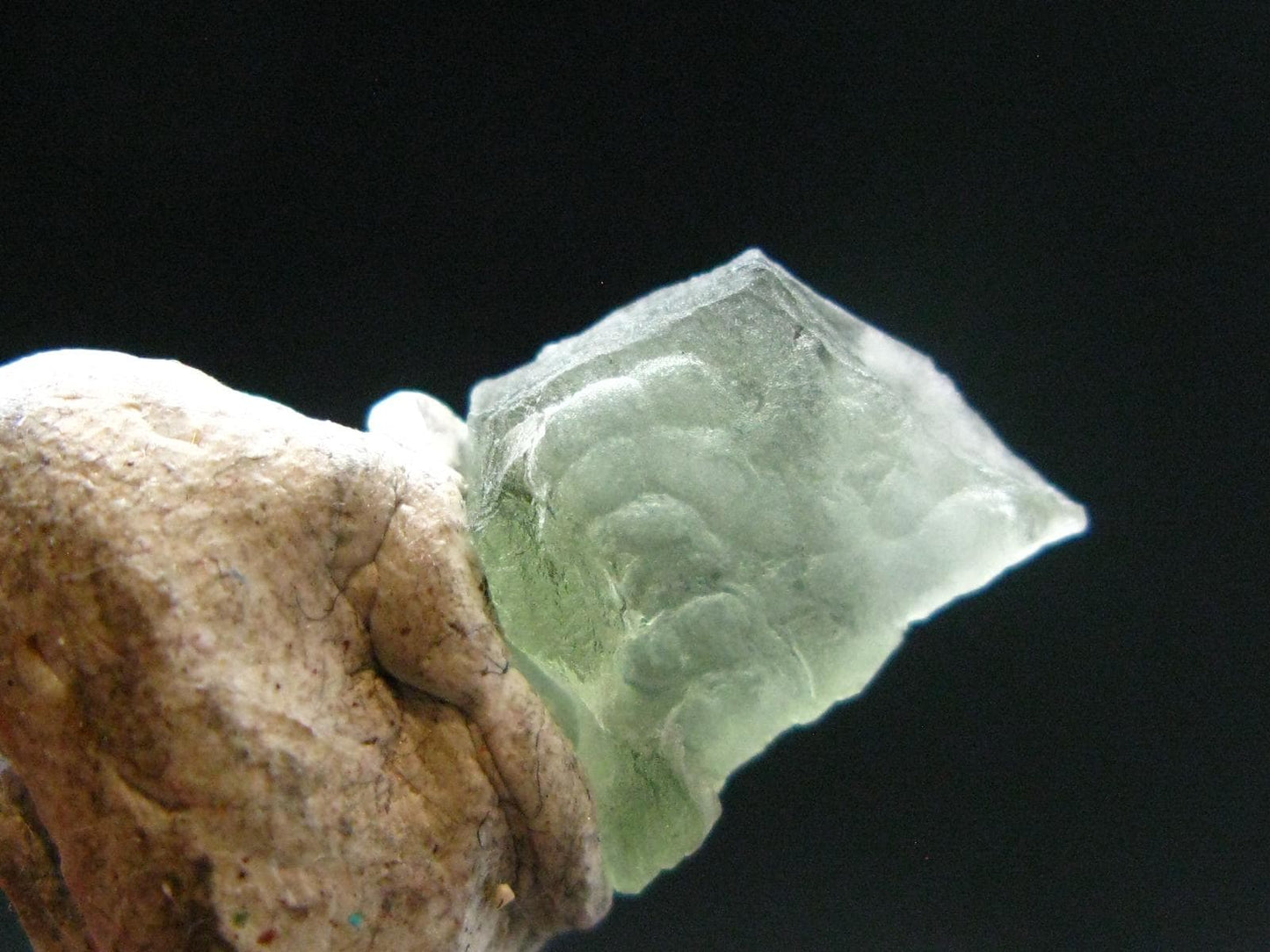 Moldavite Tektite Raw Piece from Czech Republic - 0.5" - 3.0 Carats - 0.58 Grams