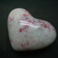 Large Cinnabar in Quartz Heart from Peru - 91.11 Grams - 2.4"